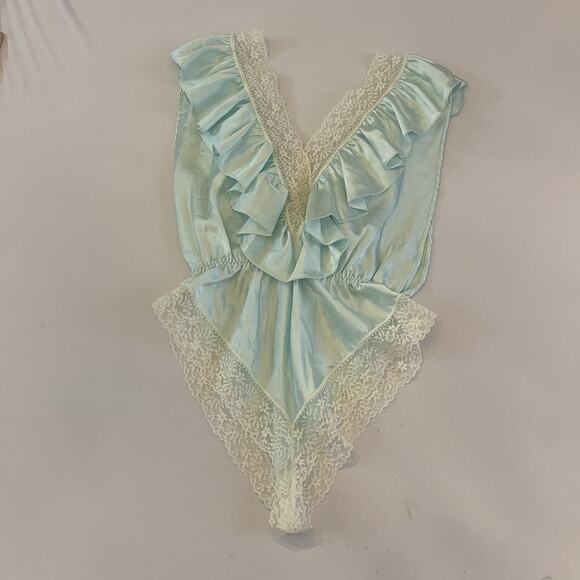 Vintage Fredericks Of Hollywood Lingerie Romper - Picture 1 of 7